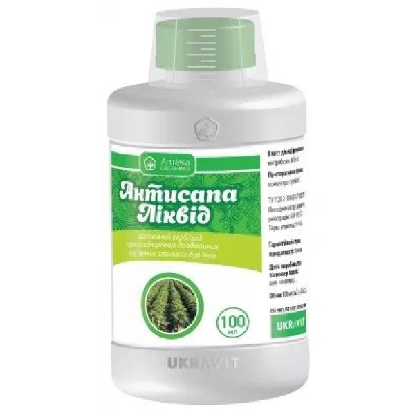 Гербіцид грунтовий Антисапа Ліквід 100 мл, Укравіт