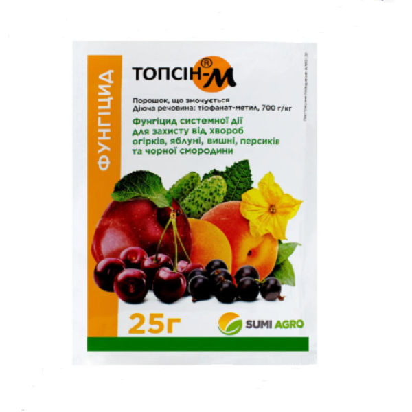 Фунгіцид Топсін-М, 25г (Sumi Agro)
