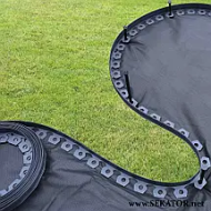 Садовий бордюр універсальний 4см( 10м + 20анкерів безкоштовно) - Зображення 2