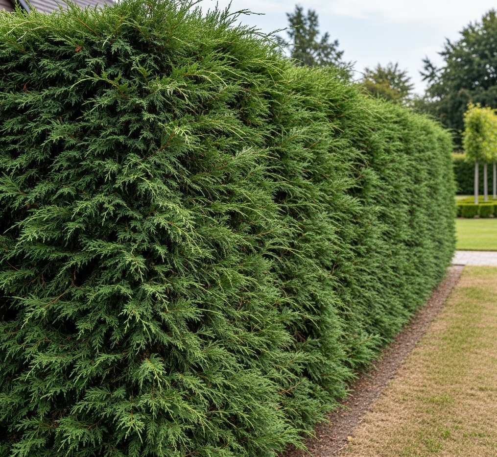 Жива огорожа з туй