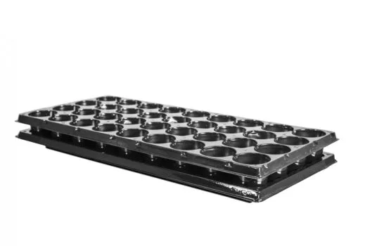 36-ячеек-e1732375172466.jpg Касета пластикова з піддоном на 36 комірок - Зображення 1