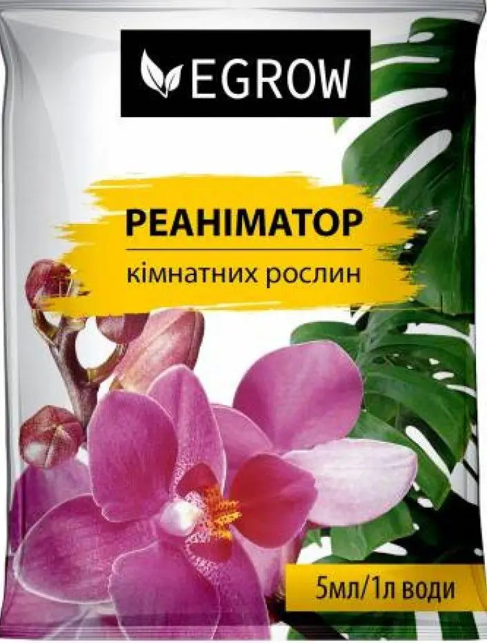 4163765592_w640_h640_dobrivo-ecrow-reanimator Добриво Ecrow Реаніматор для кімнатних рослин, 5мл - Зображення 1