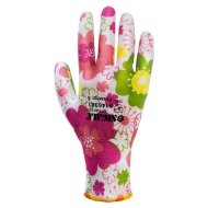 Рукавички з ПУ покриттям білі, манжет, SIGMA 9446381 - Зображення 2