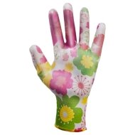 Рукавички з ПУ покриттям білі, манжет, SIGMA 9446381 - Зображення 4