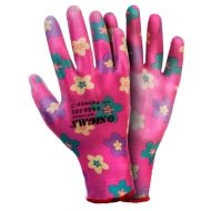 Рукавички з ПУ покриттям червоні, манжет, SIGMA 9446301