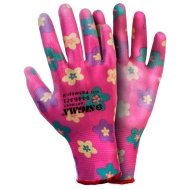 Рукавички з ПУ покриттям червоні, манжет, SIGMA 9446321