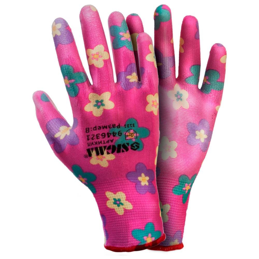 perchatki-s-pu-pokrytiem-krasnye-manzhet-sigma-9446321_detail_1 Рукавички з ПУ покриттям червоні, манжет, SIGMA 9446321 - Зображення 1