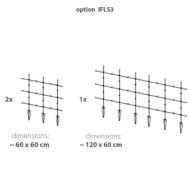 Опора для рослин Prospeplast Floo Supports, 60х120 см - Зображення 3