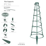 Опора для рослин Prospeplast Floo Supports IFLS6