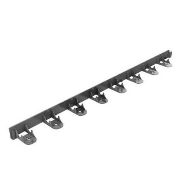 Пластиковый бордюр гнучкий RecLine 45, 1м + 3 кілочки